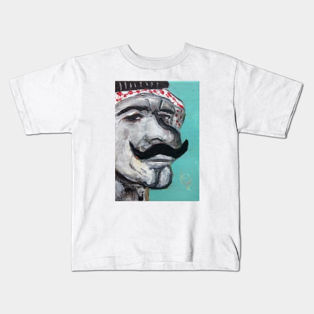 Iron Sheik Kids T-Shirt by ElSantosWorld